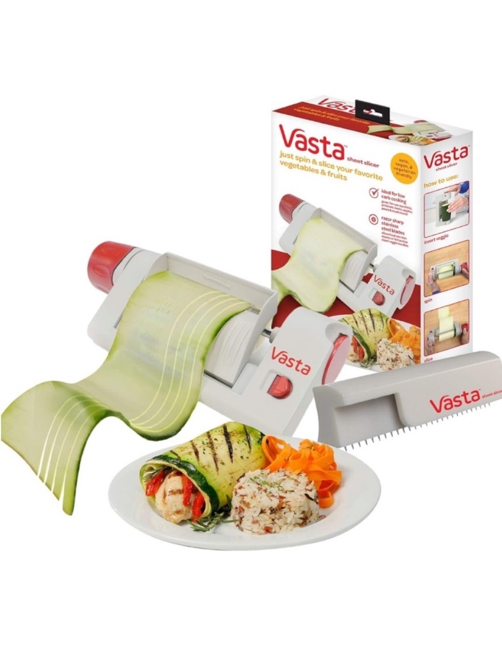Vasta Veggie & Fruit Sheet Slicer